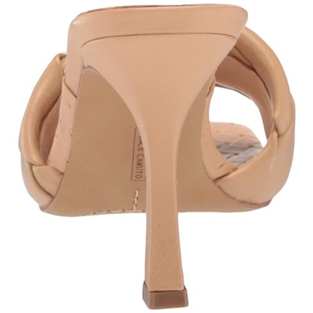 Vince Camuto Brelanie Woven Strap Mule Heels Dulce De Leche Womens Size 6 - Picture 4 of 12